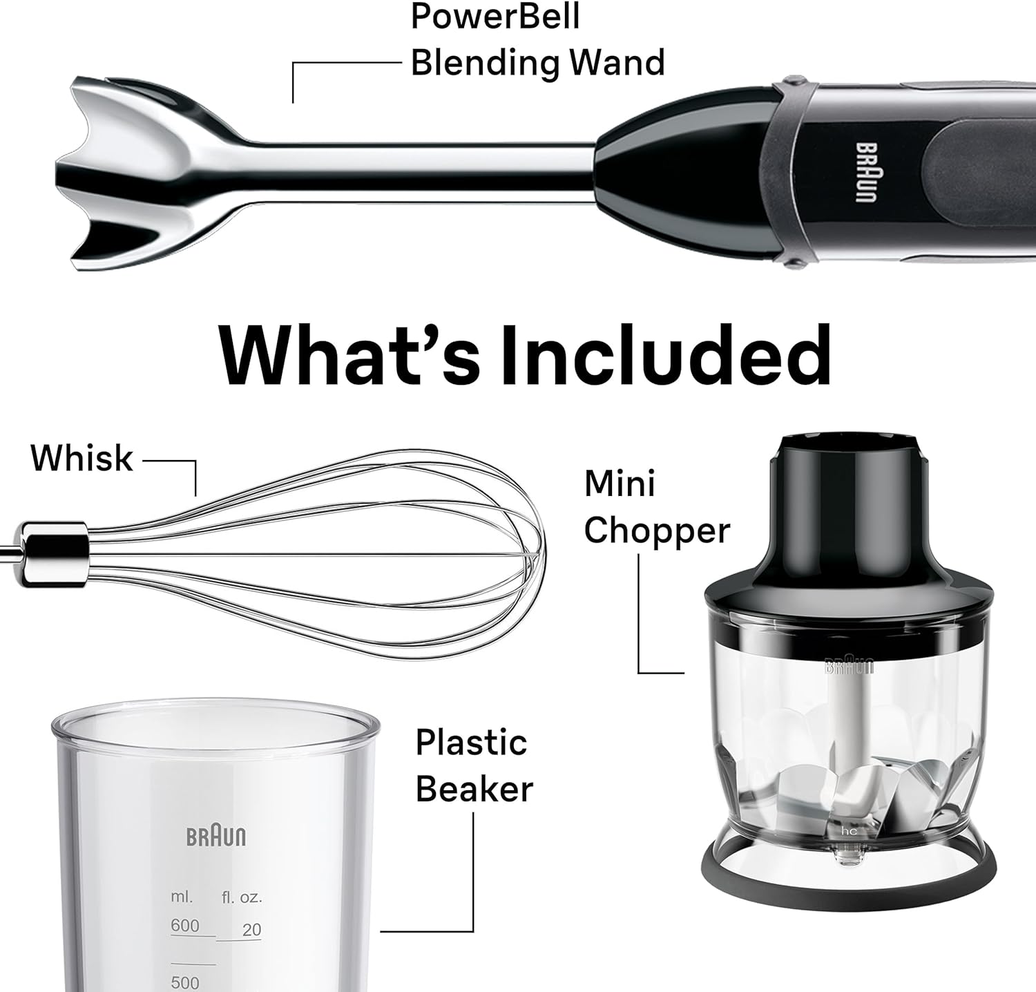 Thumbnail 6 de Braun MQ5025 Multiquick Hand Blender 700W 🥣