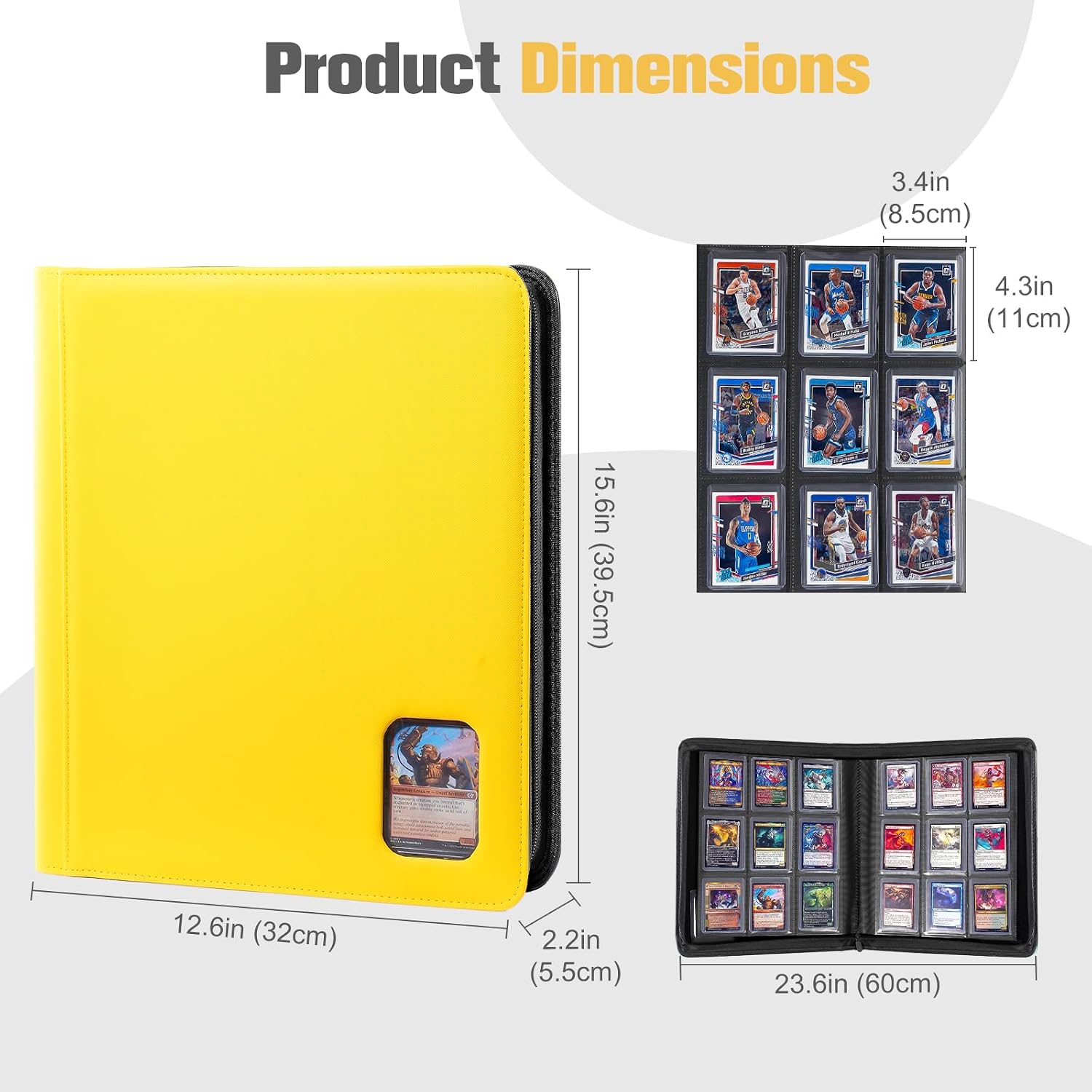Detalle 2 de ProCase Toploader Binder for 216 Toploaders