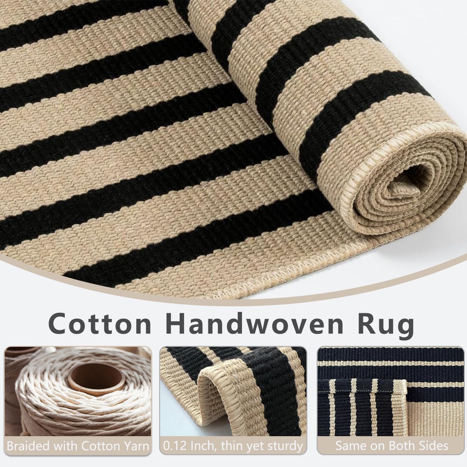Detalle 2 de Kxyhug outdoor door mat cotton blend