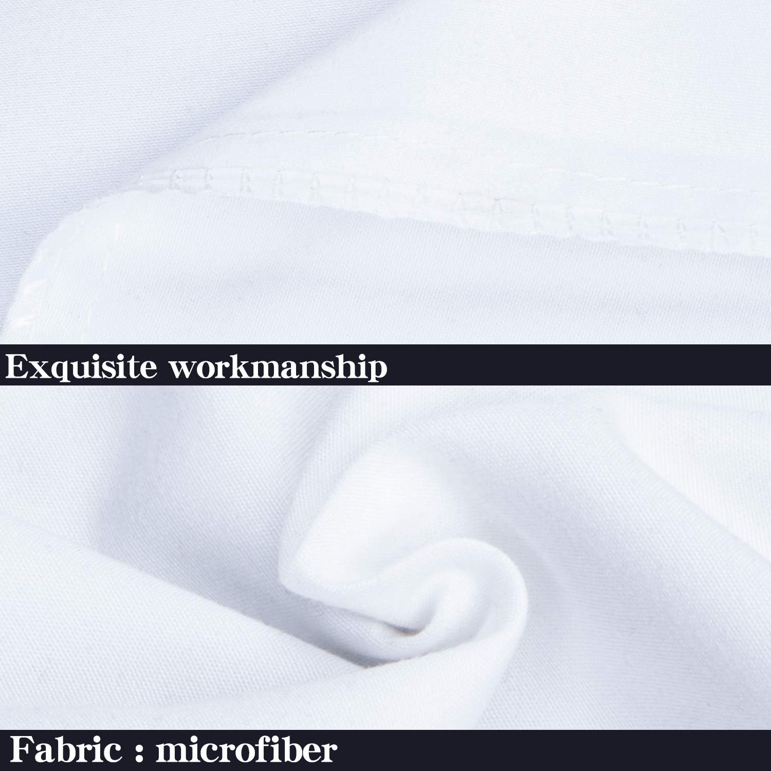 Thumbnail 3 de NTBAY 4-Piece Queen Pillowcase Set