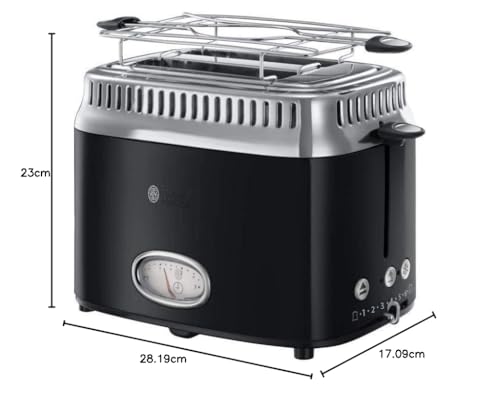Thumbnail 11 de Russell Hobbs Tostador 2 Ranuras Acero Inoxidable, 1300 W 🍞