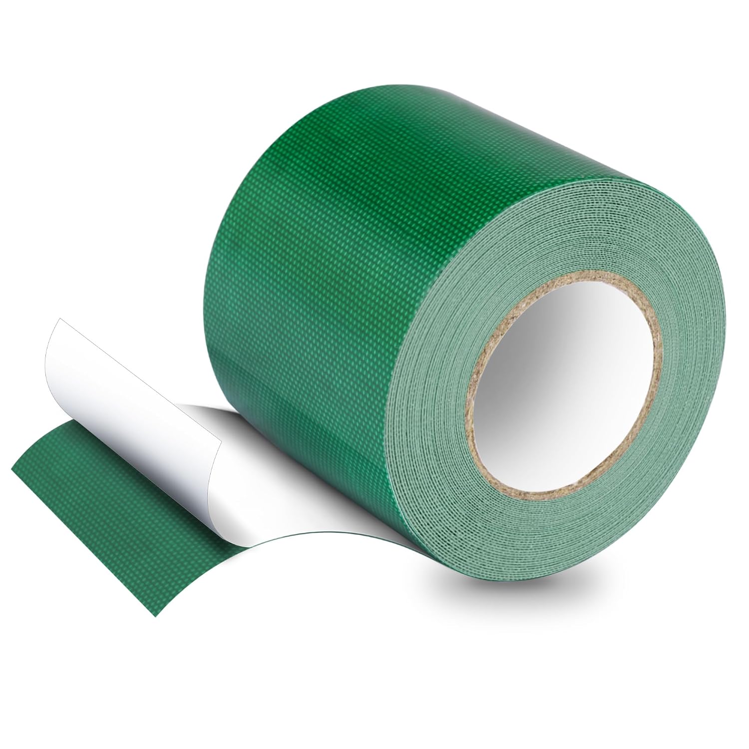 Detalle de PVC Planenband Reparaturklebeband für Gewebeplanen (5 m x 8 cm) in Grün – für Lkw-Abdeckplane, Markise & Zelt