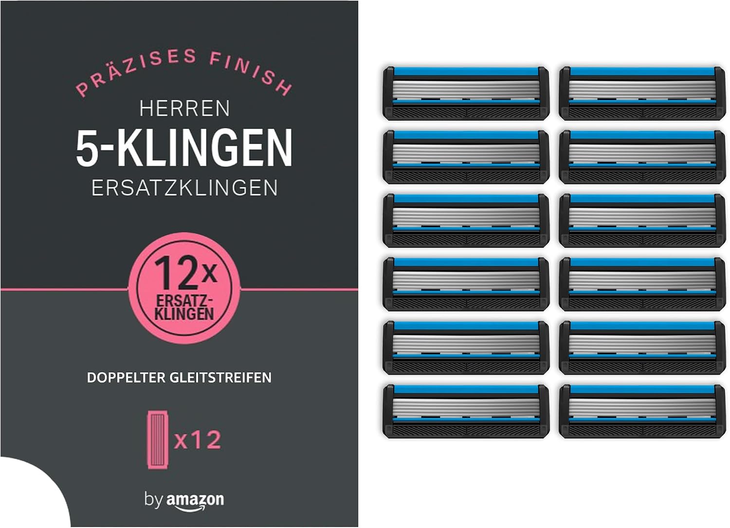 Thumbnail 6 de by Amazon Herren 5-Klingen Rasierer Mehrfarbig