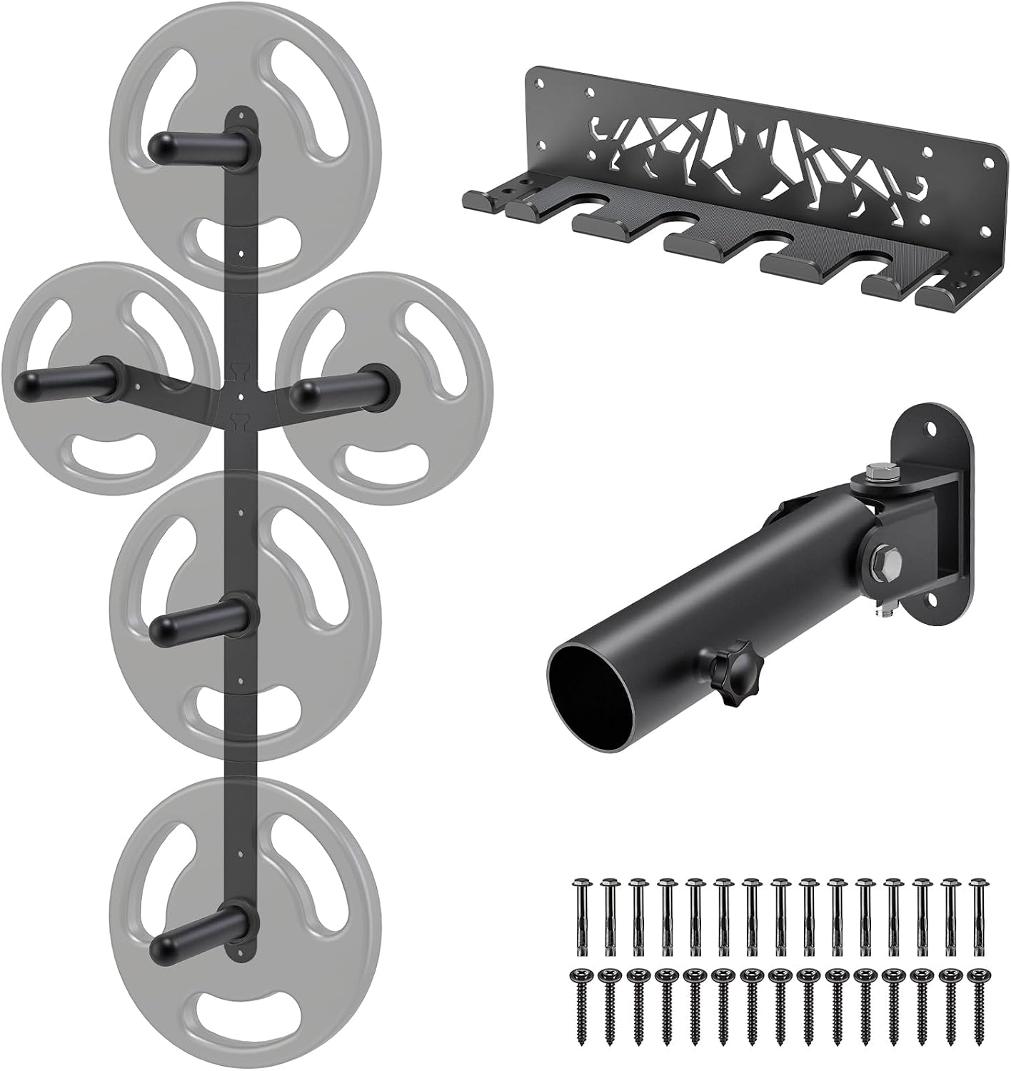 Detalle de Kipika Weight Plate Storage Rack steel