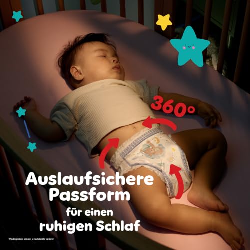 Detalle de Pampers Night Pants Größe 7 – 136 Windeln, 15kg+