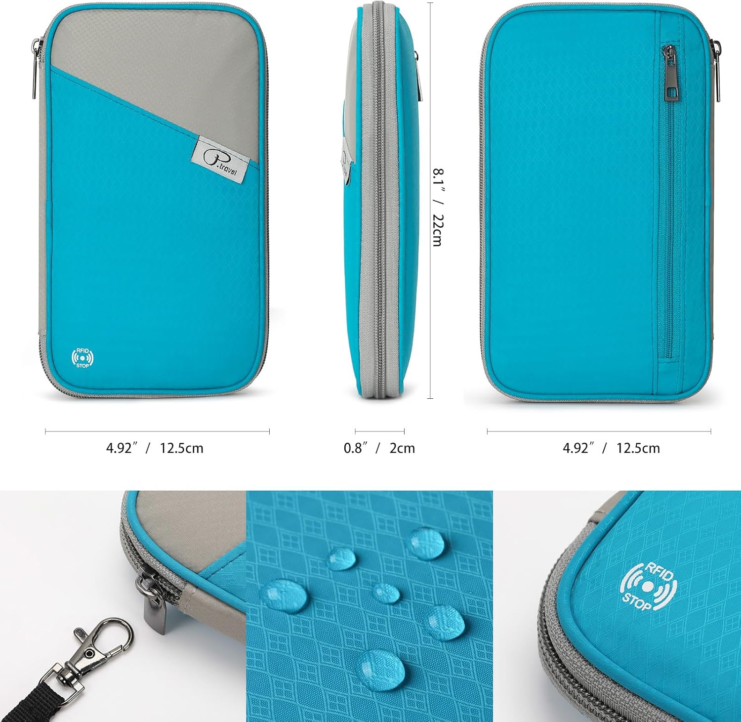 Thumbnail 4 de VanFn RFID passport wallet travel organiser