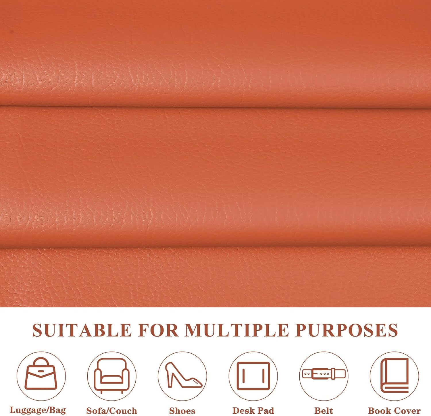 Detalle 2 de Faux Leather Upholstery Fabric, 0.7 mm