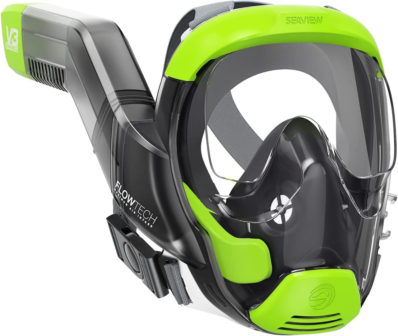 Detalle de Seaview 180 V3 Full Face Snorkel Mask for Adults
