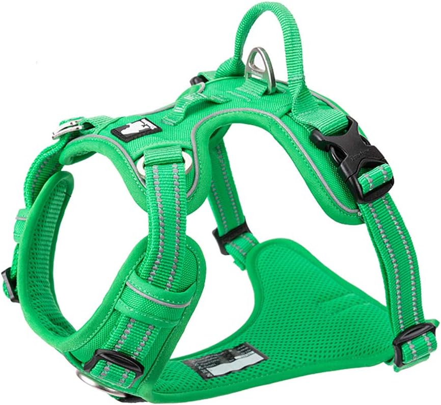Thumbnail 6 de Truelove TLH56512 No Pull adjustable reflective step-in dog harness (blue) for small to large pets