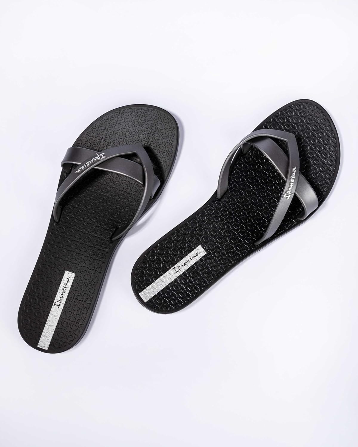 Detalle de Ipanema Kirei Fem SandaleFemme – Noir/Argenté