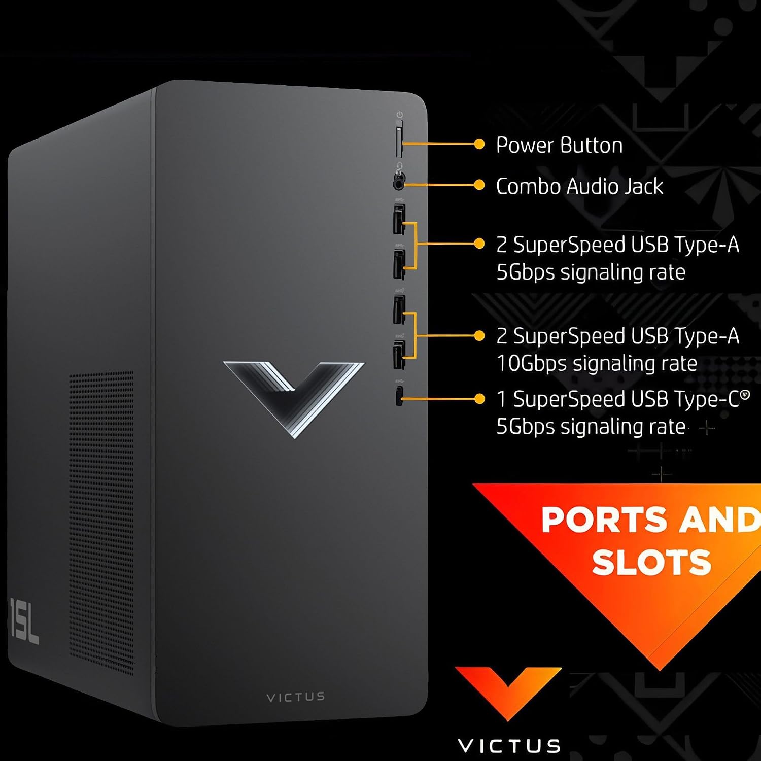 Detalle 2 de HP Victus Gaming Desktop 15L