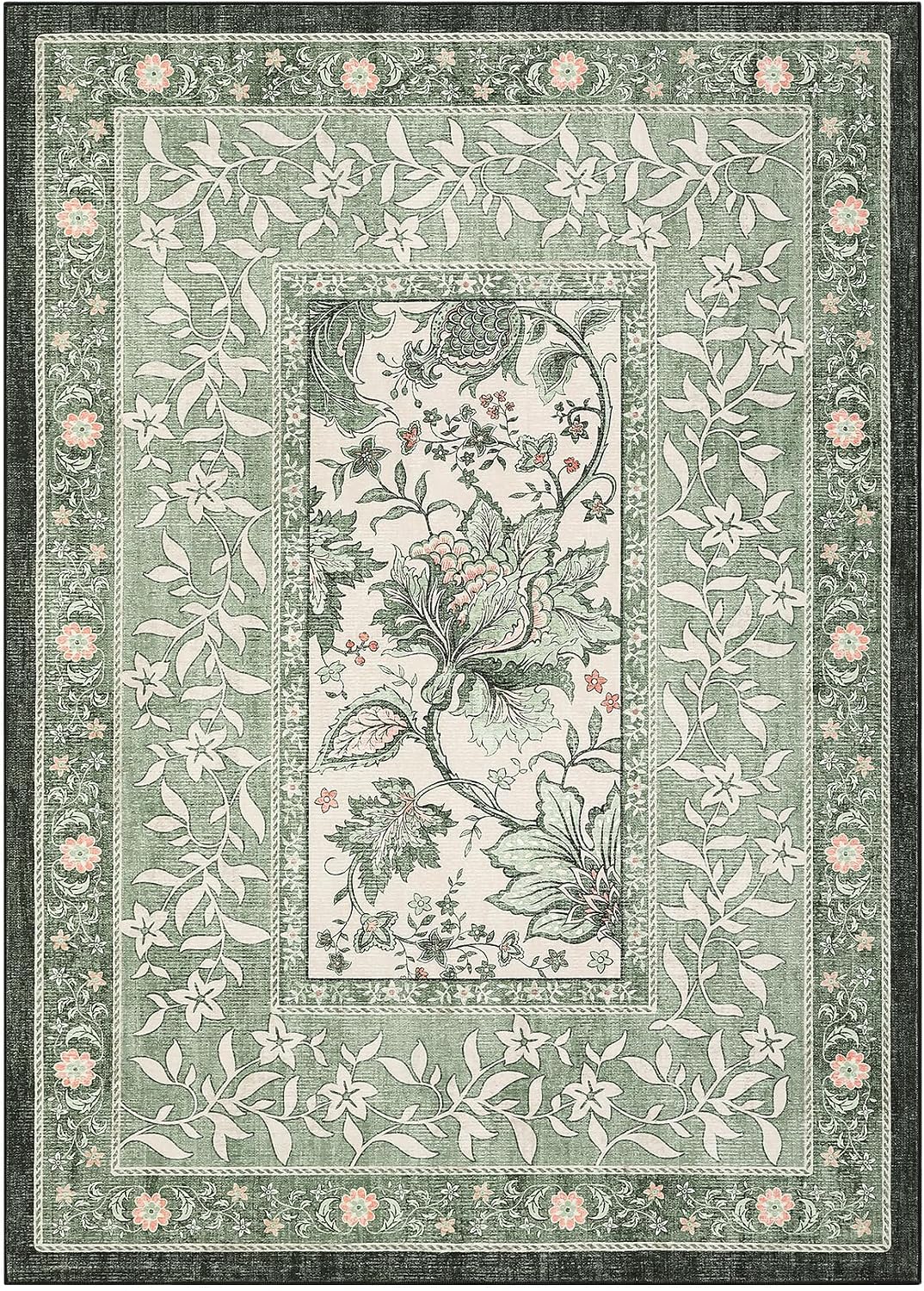 Detalle 1 de GarveeHome Provence 5x7 botanical rug