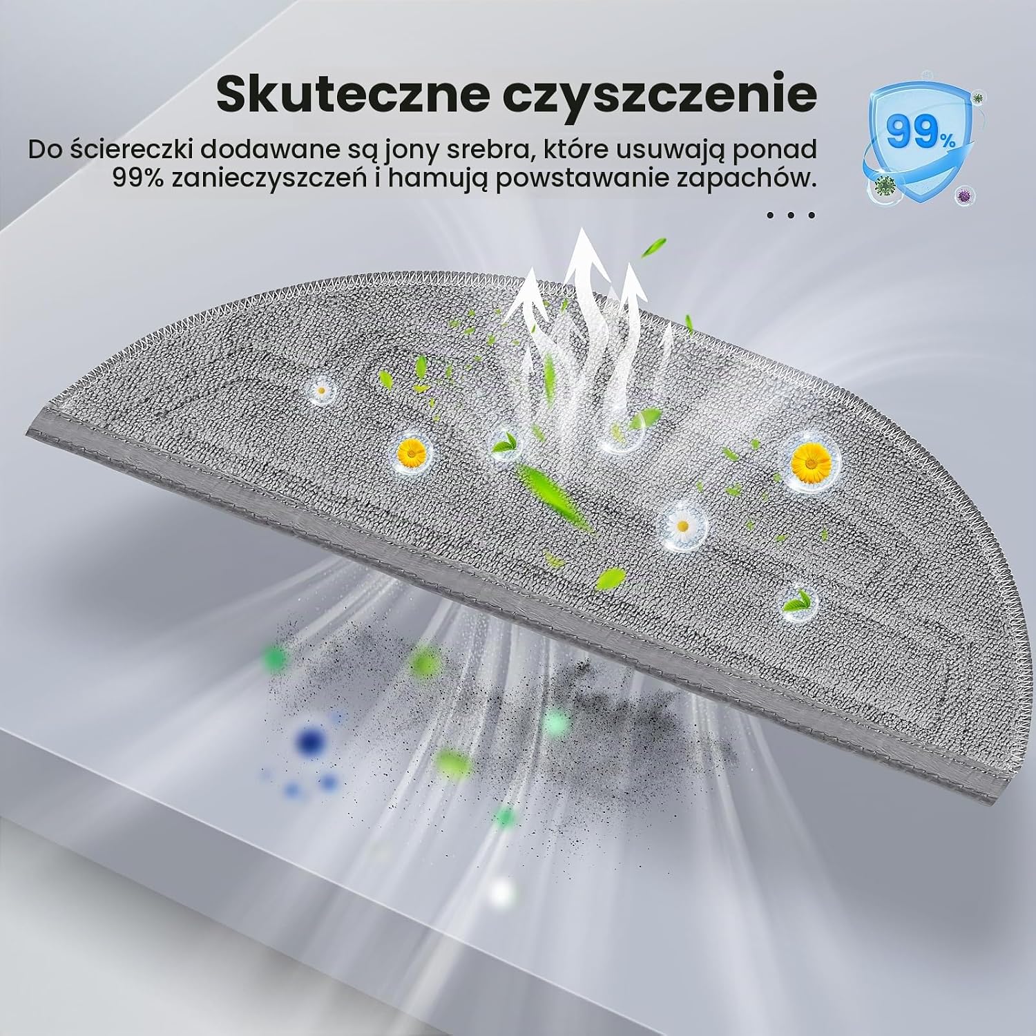 Thumbnail 5 de Alloytool S8 Max Ultra Cleaning Cloths – ściereczki do Roborock S8 MaxV Ultra, VibraRise 3.0