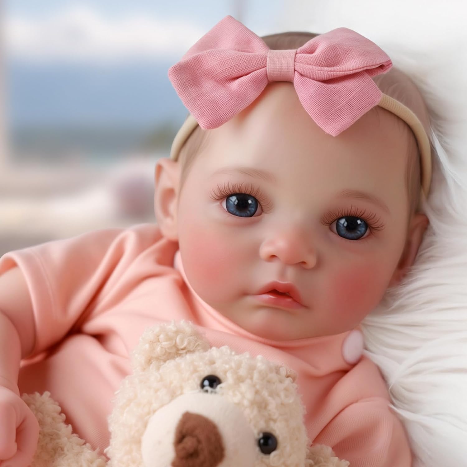 Thumbnail 2 de JIZHI Reborn Babies Dolls 17 Inch Realistic Newborn Girl – A Gentle, Poseable Companion for Creative Play