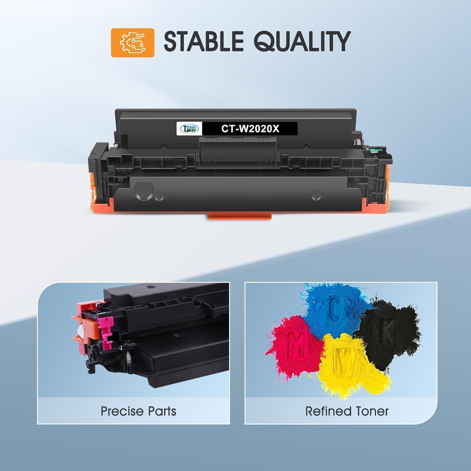 Detalle 2 de Cool Toner 414X High-Yield Toner Cartridge 4-Pack for HP 414A/414X