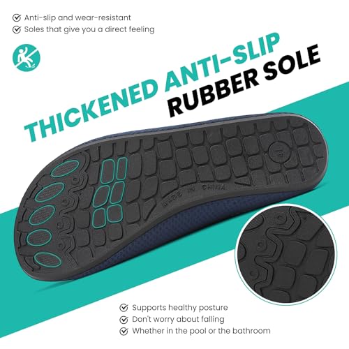 Thumbnail 2 de Sportvibe Water Shoes for Beach, Surf and Water Activities – Blue, UK 10.5 / EU 45