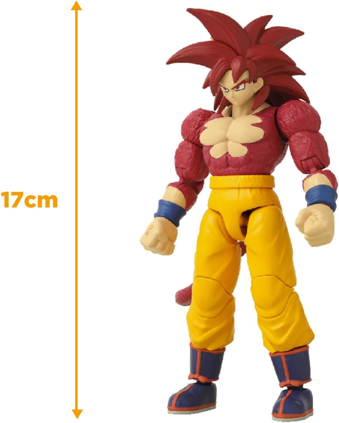 Thumbnail 6 de BANDAI Dragon Ball Daima Super Saiyan 4 Goku – Dragon Stars 17 cm, SNODATA, licenza ufficiale Dragon Ball