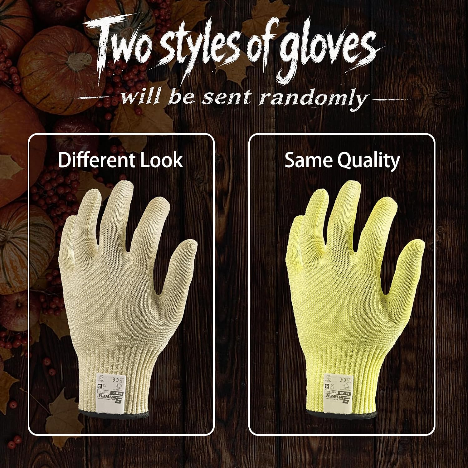 Detalle 2 de Schwer SlicePro PR1501 Cut-Resistant Food-Grade Gloves, ANSI A9, Medium