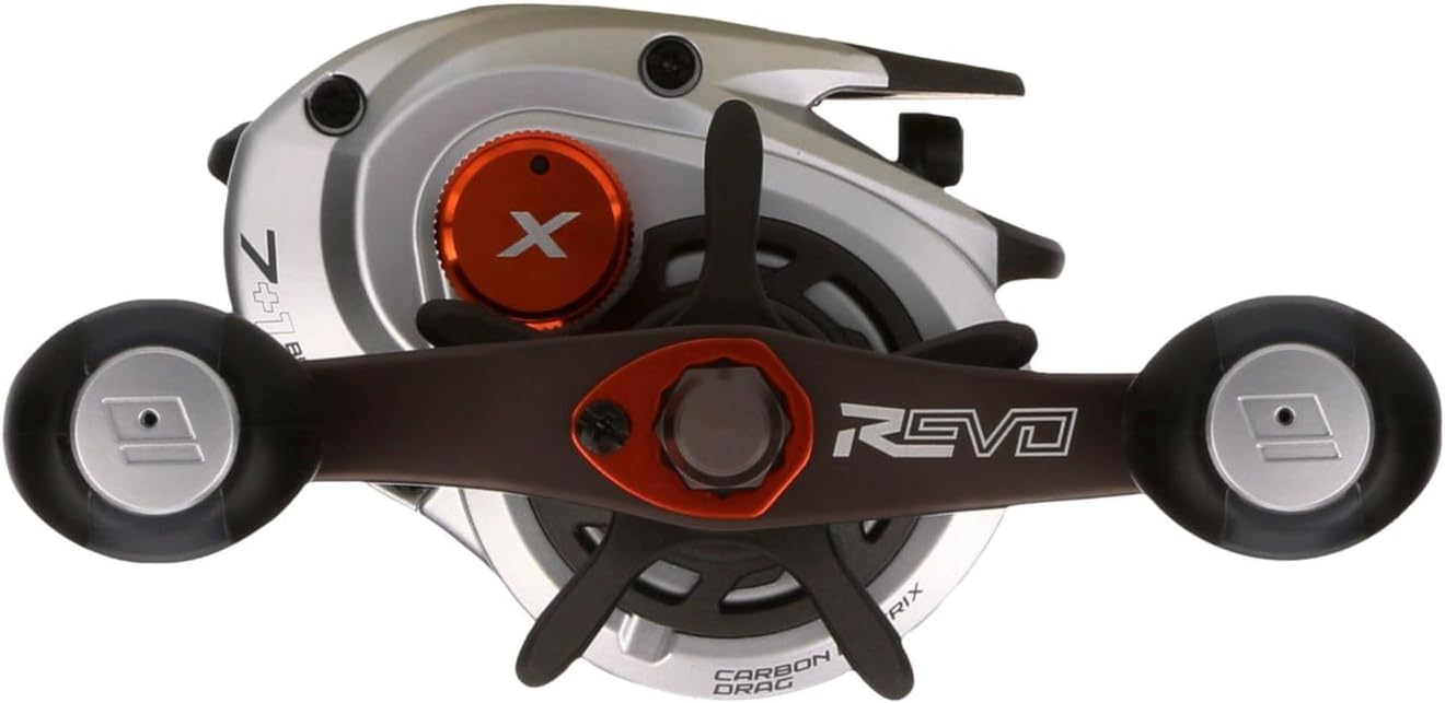 Detalle de Abu Garcia REVO5 X Series — moulinet de pêche léger et robuste pour lancers précis