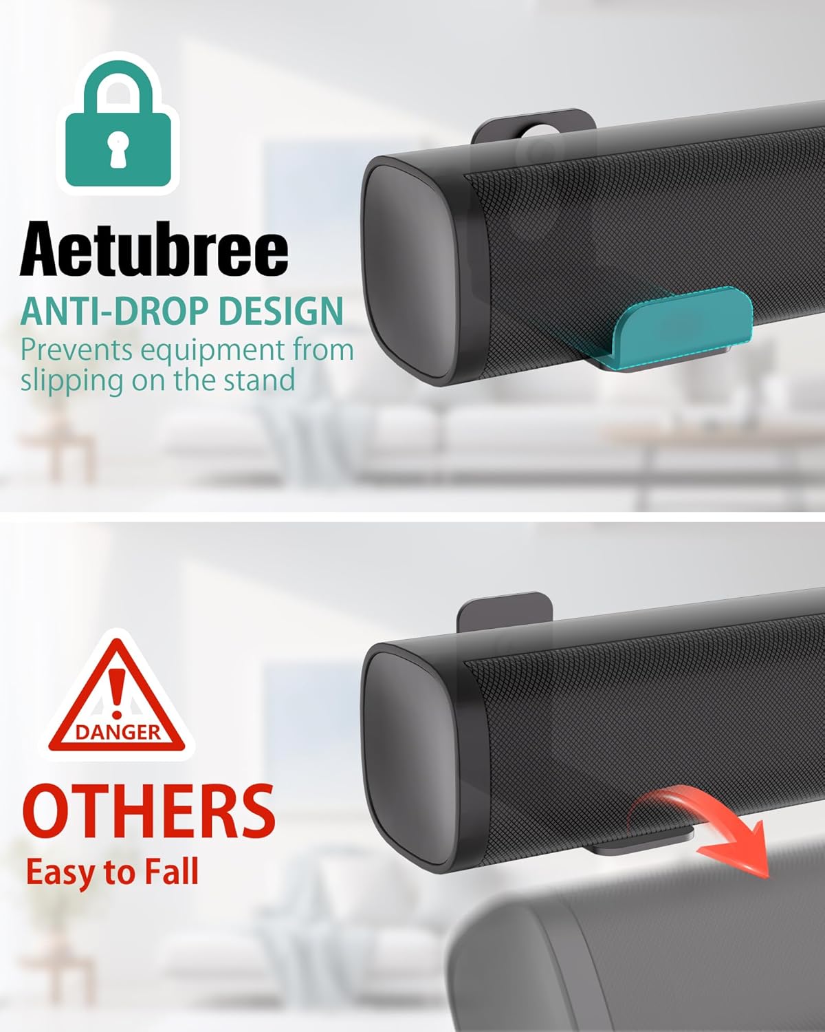 Detalle de Aetubree SoundBar Bracket 86–147 mm