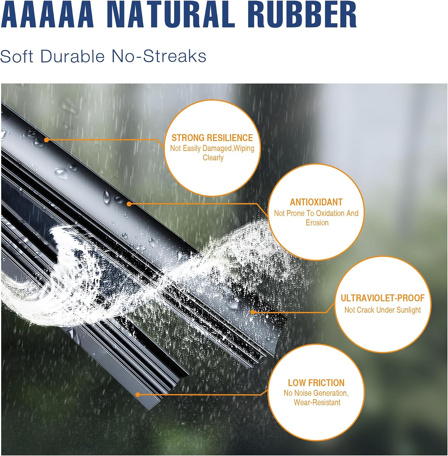 Detalle de ICEXSNOW 24", 18" and 12" Windshield Wiper Blades for Kia Sportage