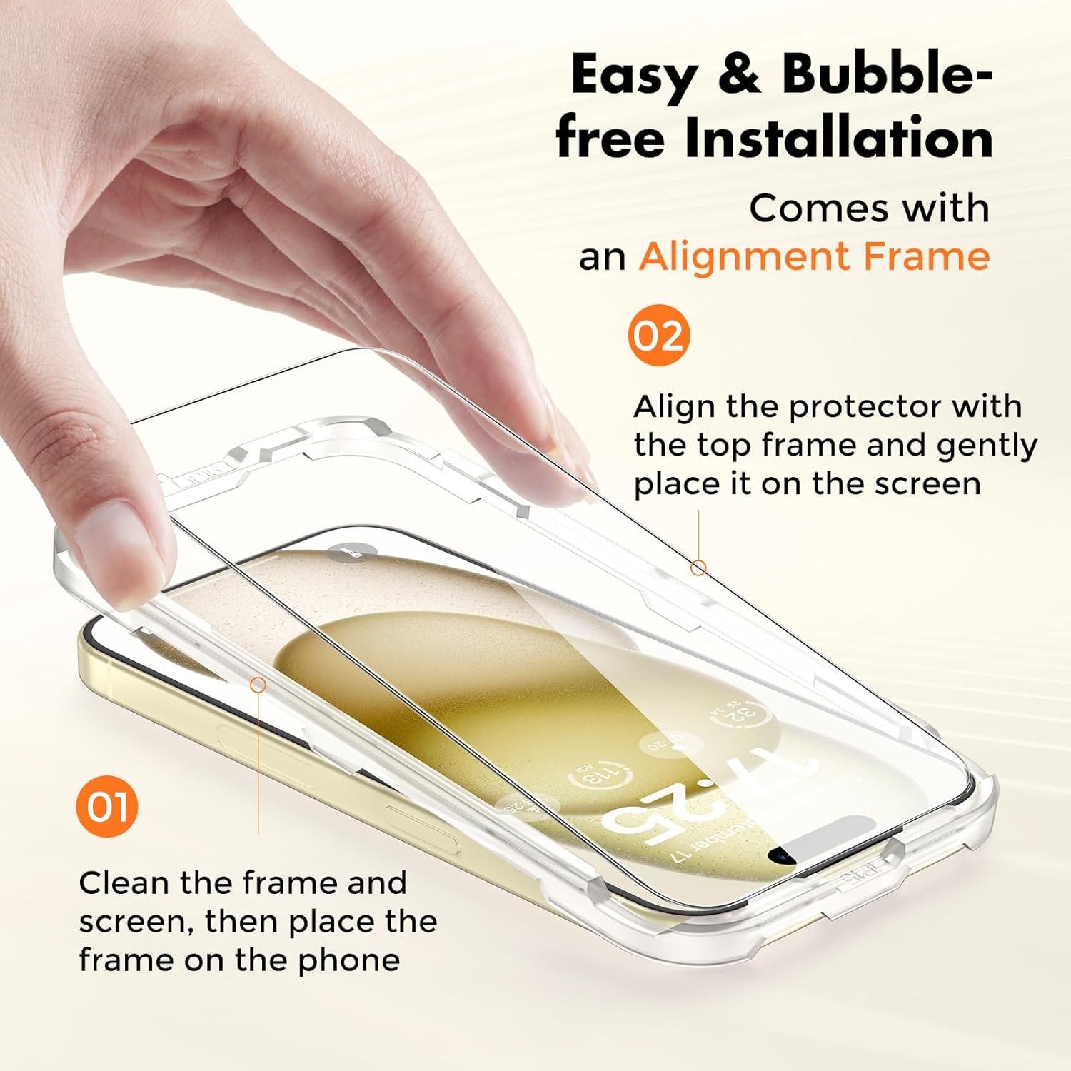 Thumbnail 2 de UNBREAKcable 2-Pack Screen Protector for iPhone 15/16