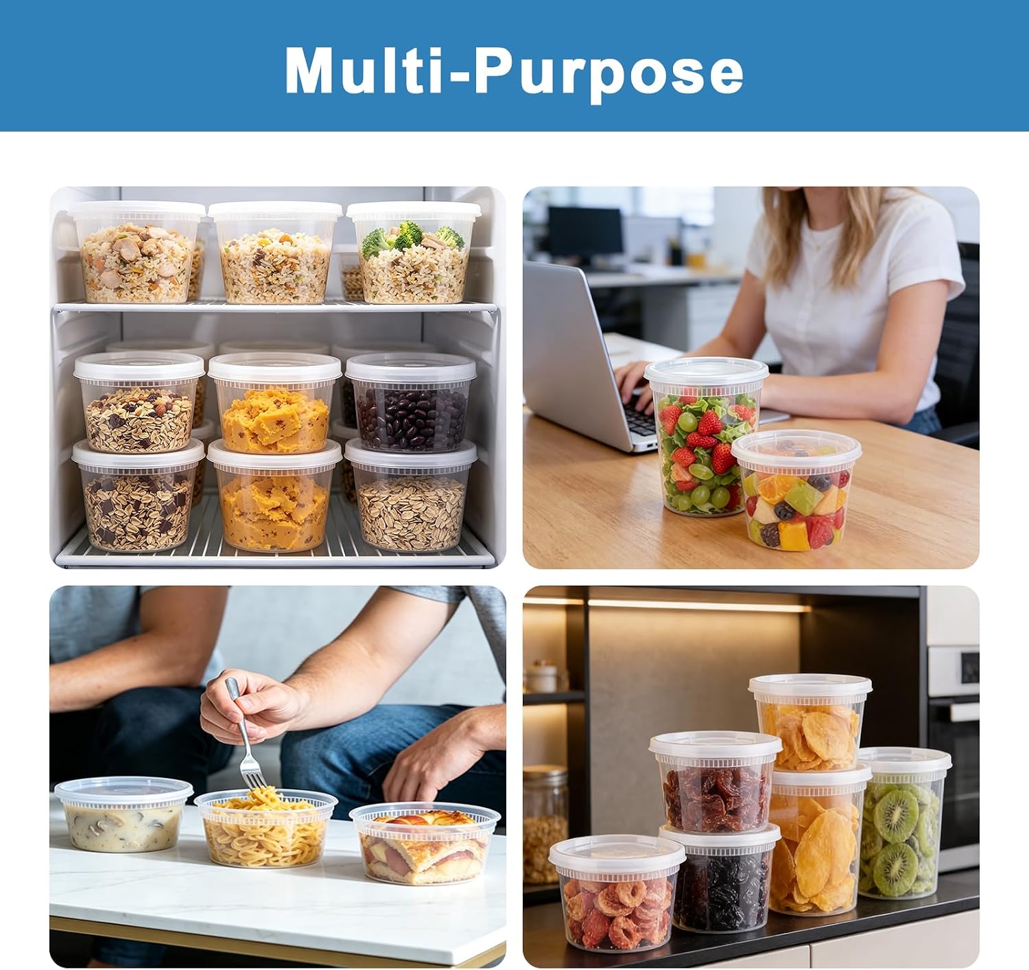 Detalle 2 de Lamosi deli containers 32 oz