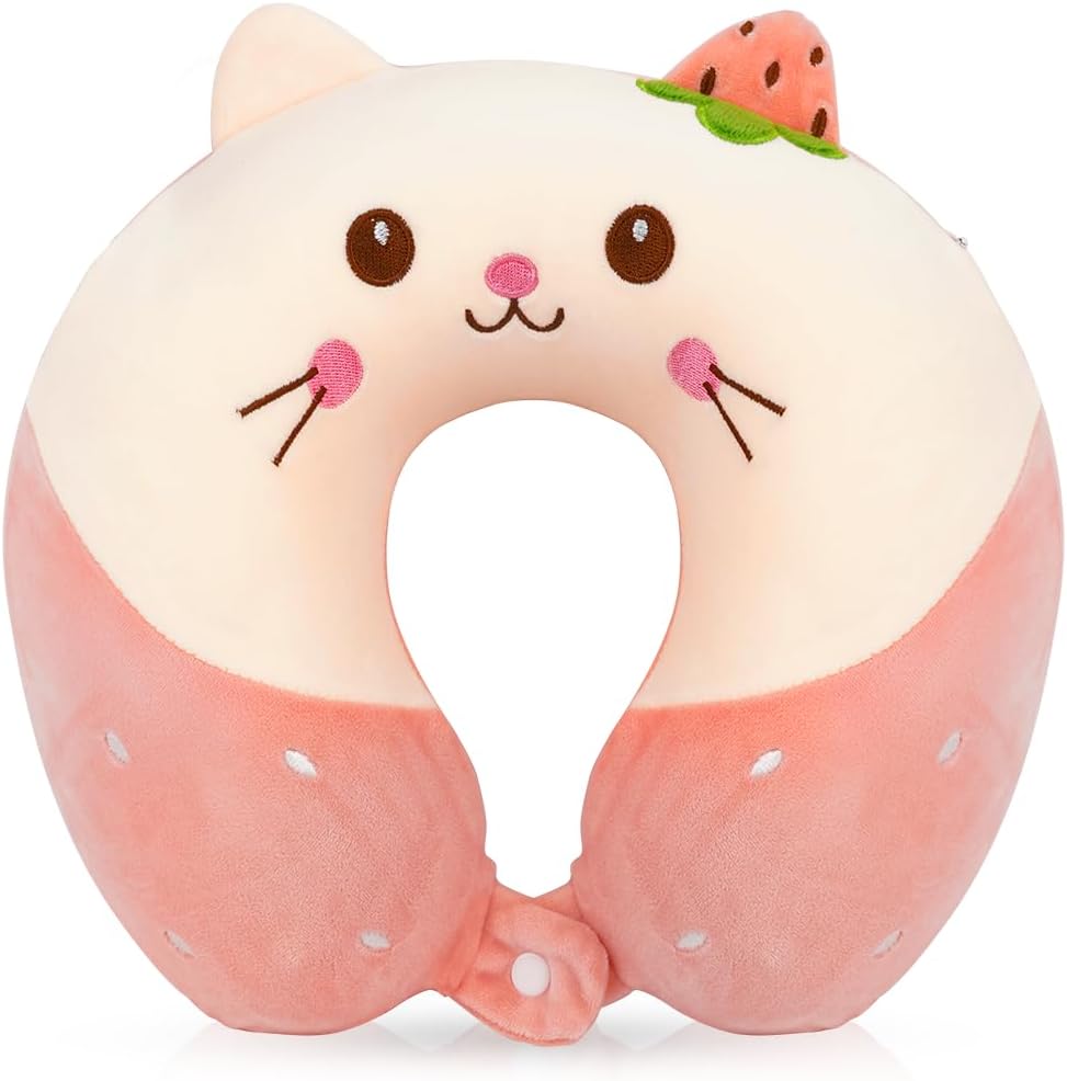 Wishstar Tier Reisekissen für Kinder 28 x 30 cm