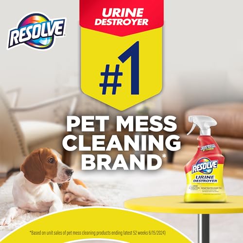 Detalle de Resolve Urine Destroyer Spray – Pet Stain & Odor Remover (32 Fl Oz)