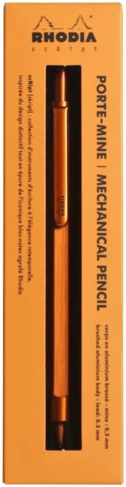 Thumbnail 1 de Clairefontaine Rhodia Script Portaminas 0,5 mm naranja