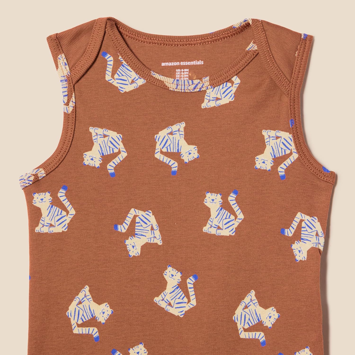 Thumbnail 2 de Amazon Essentials body bimbo unisex 0-24 mesi a maniche corte (senza maniche) in cotone