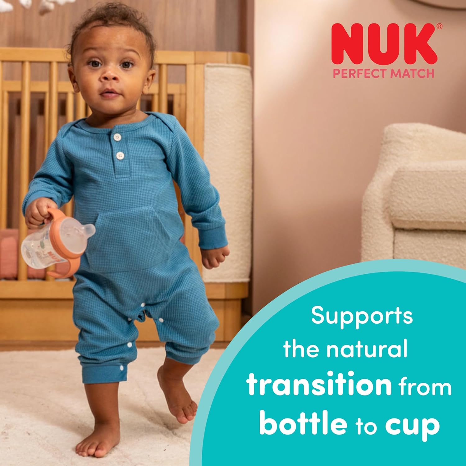 Detalle 2 de NUK Perfect Match Learner Bottle 150 ml