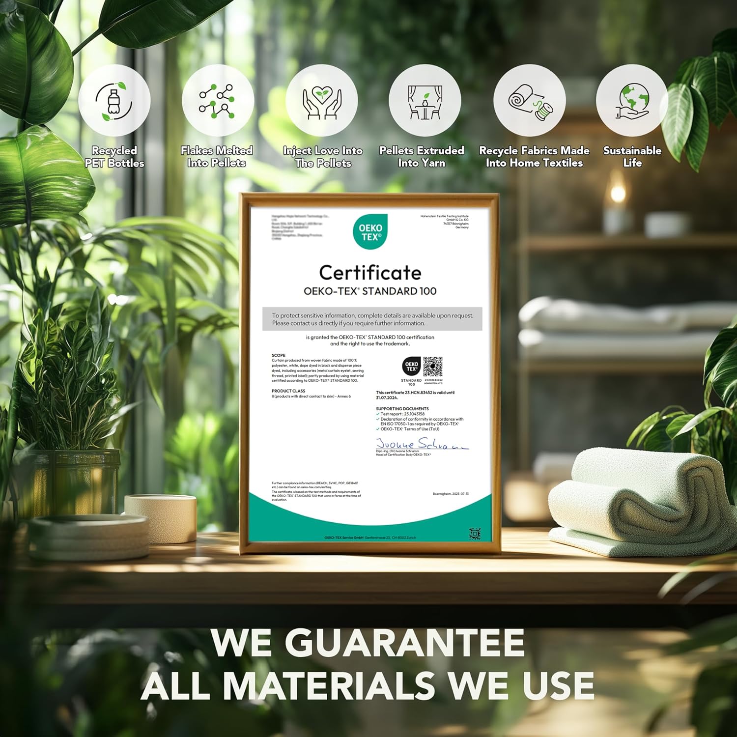 Thumbnail 3 de Deconovo Thermal Blackout Pencil Pleat Curtains (2 Panels) – Thermal insulated light grey, 55 x 82 inch