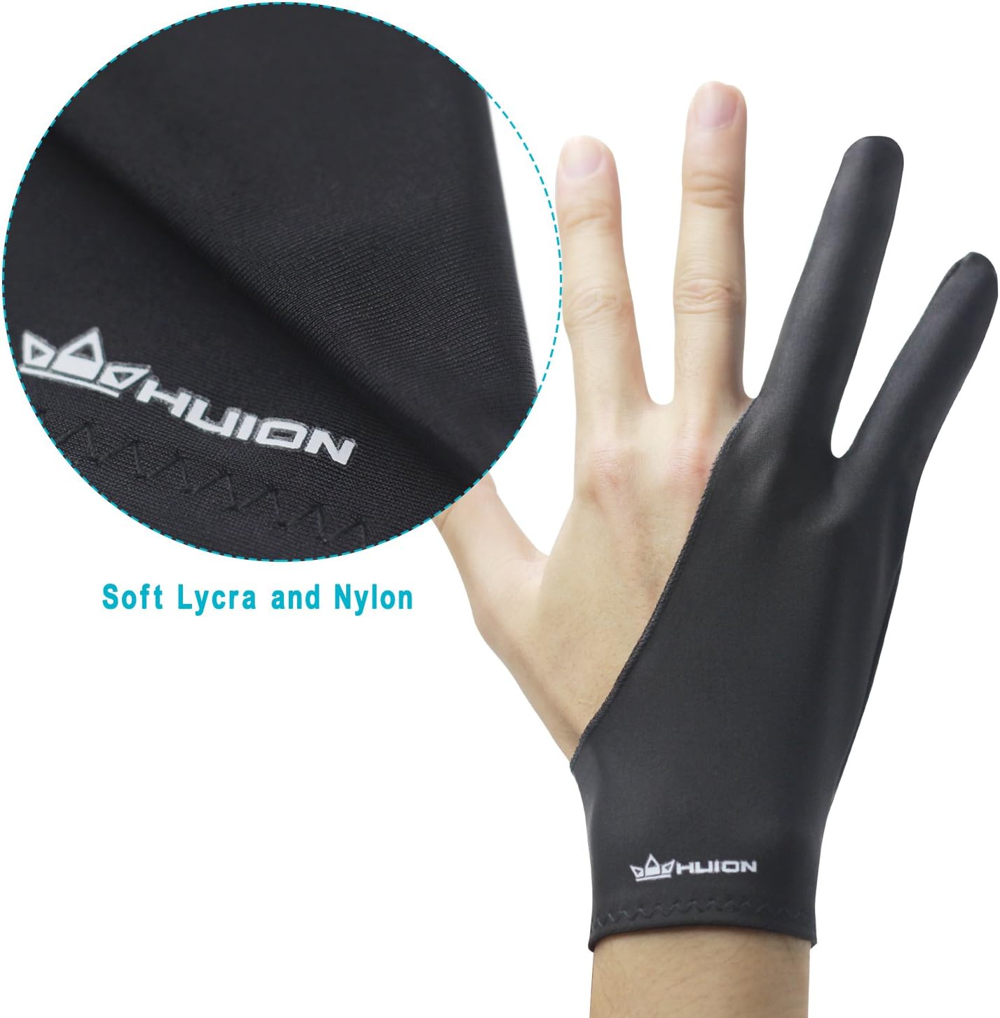Thumbnail 5 de Huion Cura CR-01 Artist Glove – One Size, Left or Right Hand Compatible for Graphics Tablets