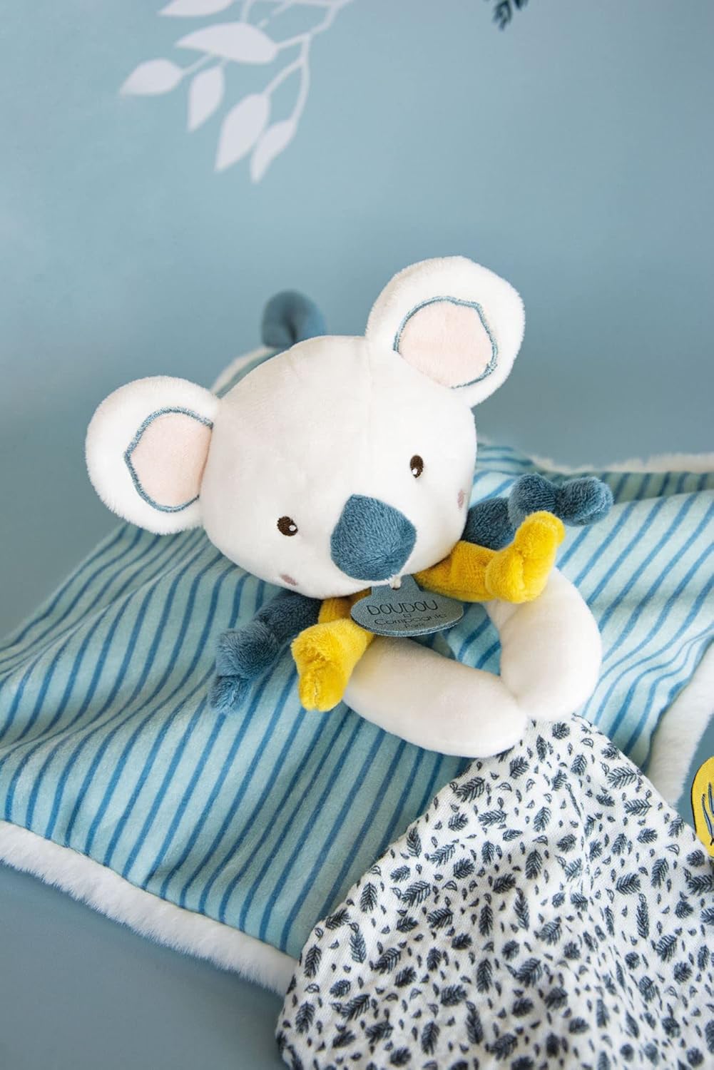 Thumbnail 3 de Doudou et Compagnie Doudou Koala Piatto Yoca le Koala in scatola regalo blu, 25 cm