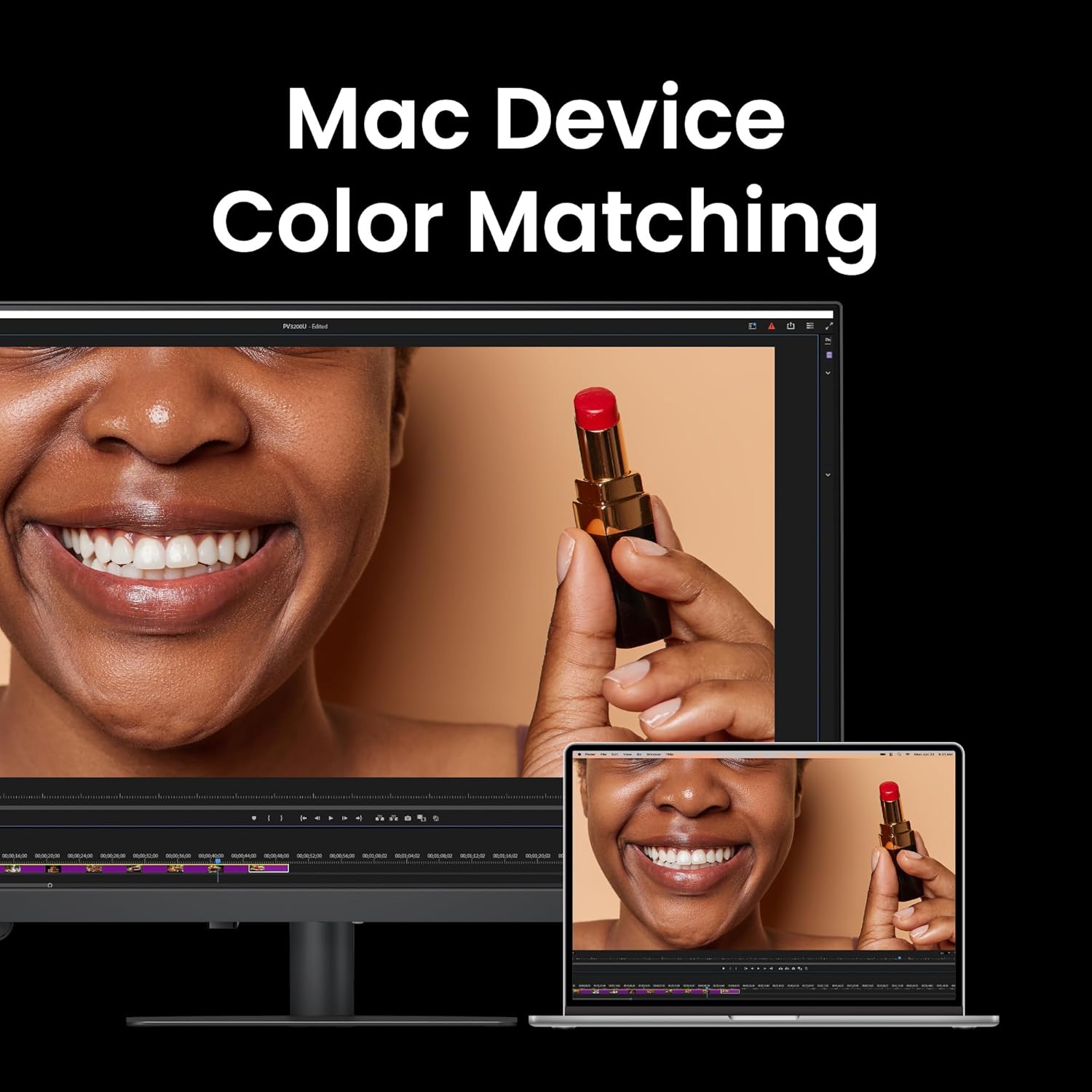 Thumbnail 4 de BenQ PV3200U 32" 4K UHD Monitor for Video Editing