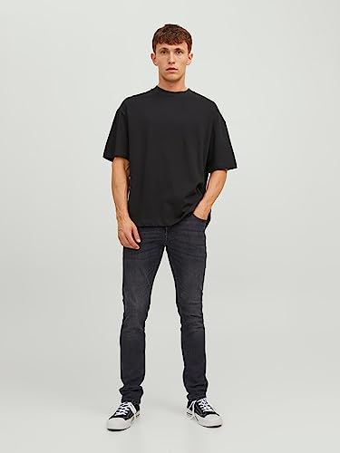 Thumbnail 1 de JACK & JONES Herren Jeans JjiGlenn Schwarz Slim-Fit 36W/32L