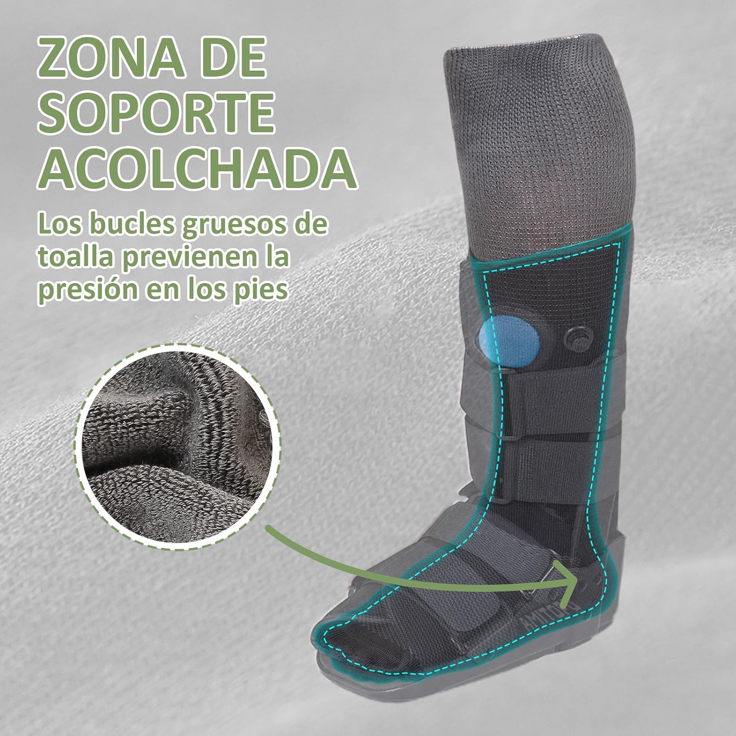 Thumbnail 4 de LOFIR Calcetines Diabéticos Hasta la Rodilla 2 pares