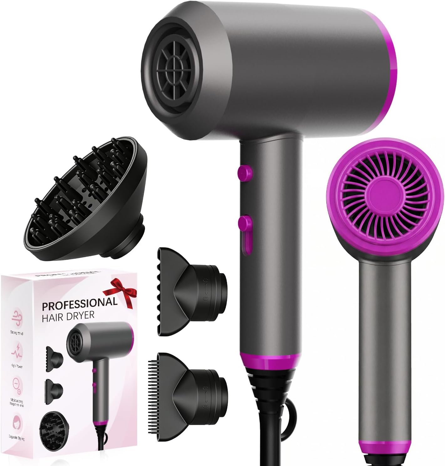 Imagen de Tekwet hair dryer 2000W ionic en OfertitasTOP