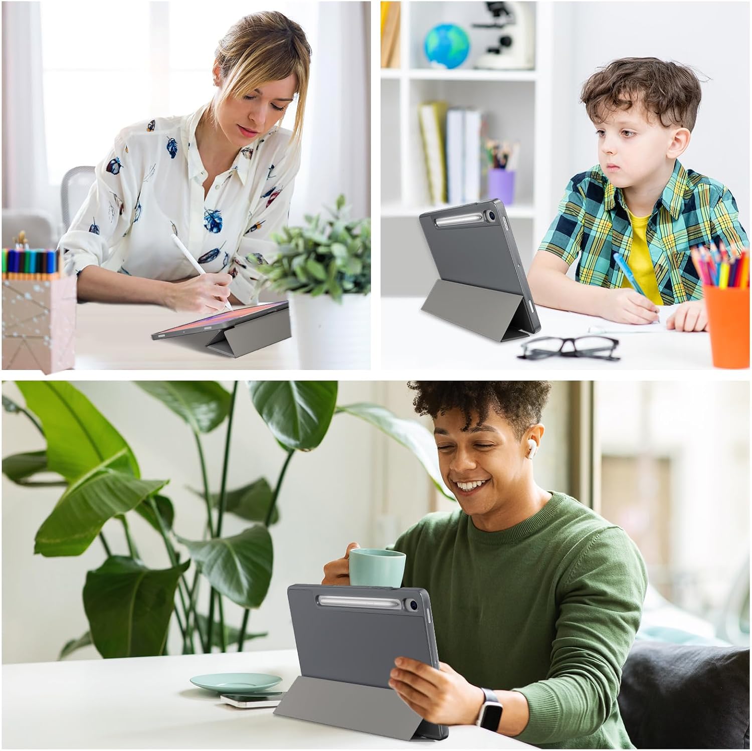 Thumbnail 6 de ProCase Smart Case for Galaxy Tab S10 Lite / S10 FE / S9 FE 10.9-Inch with S Pen Holder
