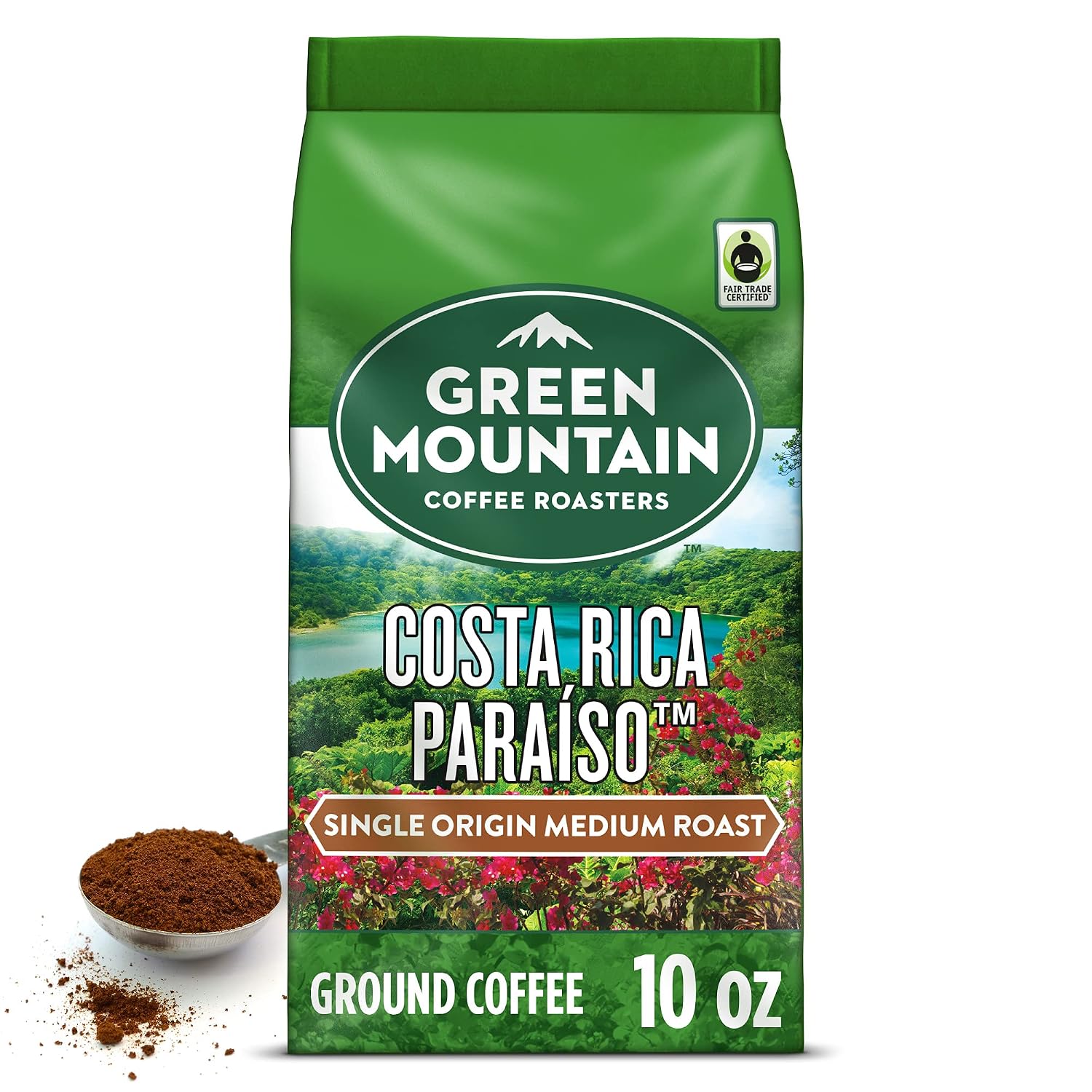 Detalle de Green Mountain Coffee Roasters Ground Coffee 10 oz