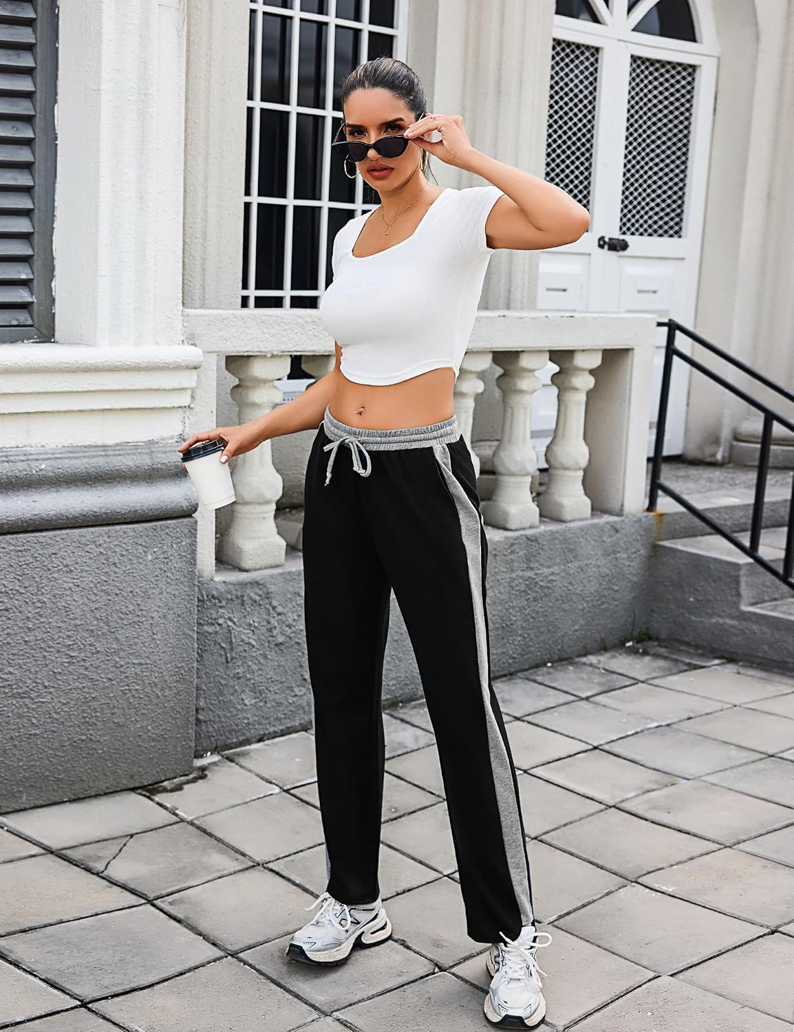 Detalle 1 de Litherday Cotton jogging bottoms with pockets