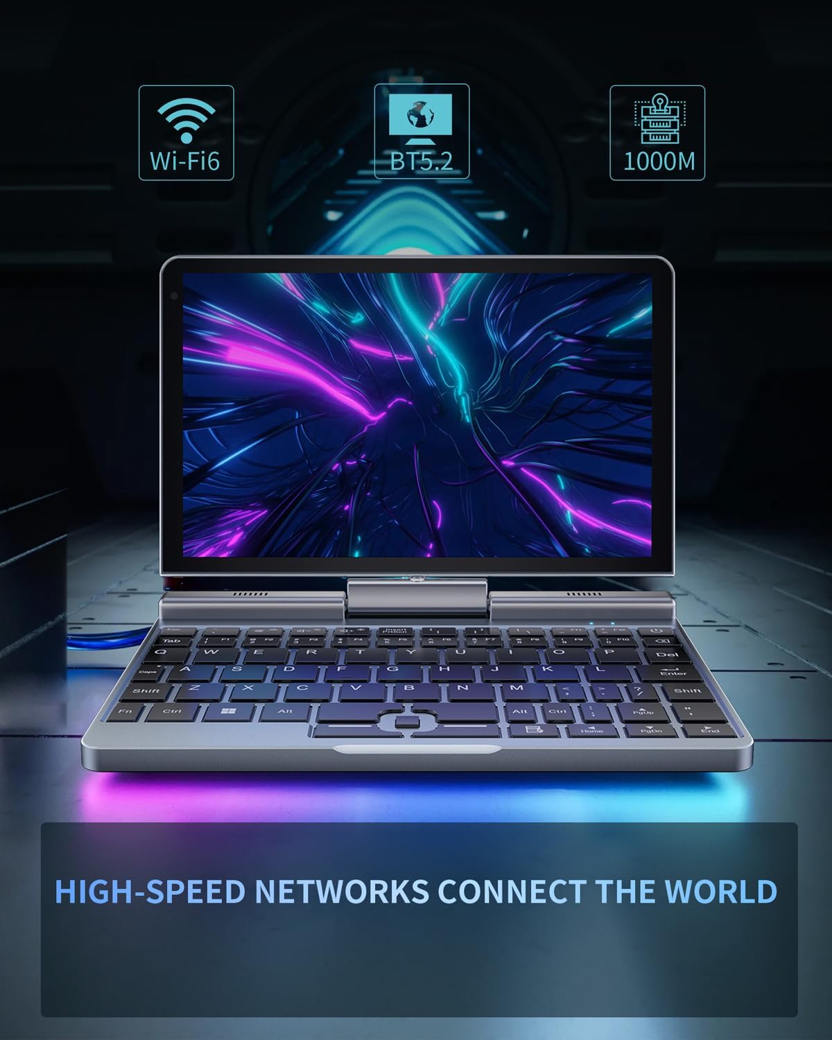 Thumbnail 6 de KOOFORWAY 8 inch N150 mini laptop 12GB