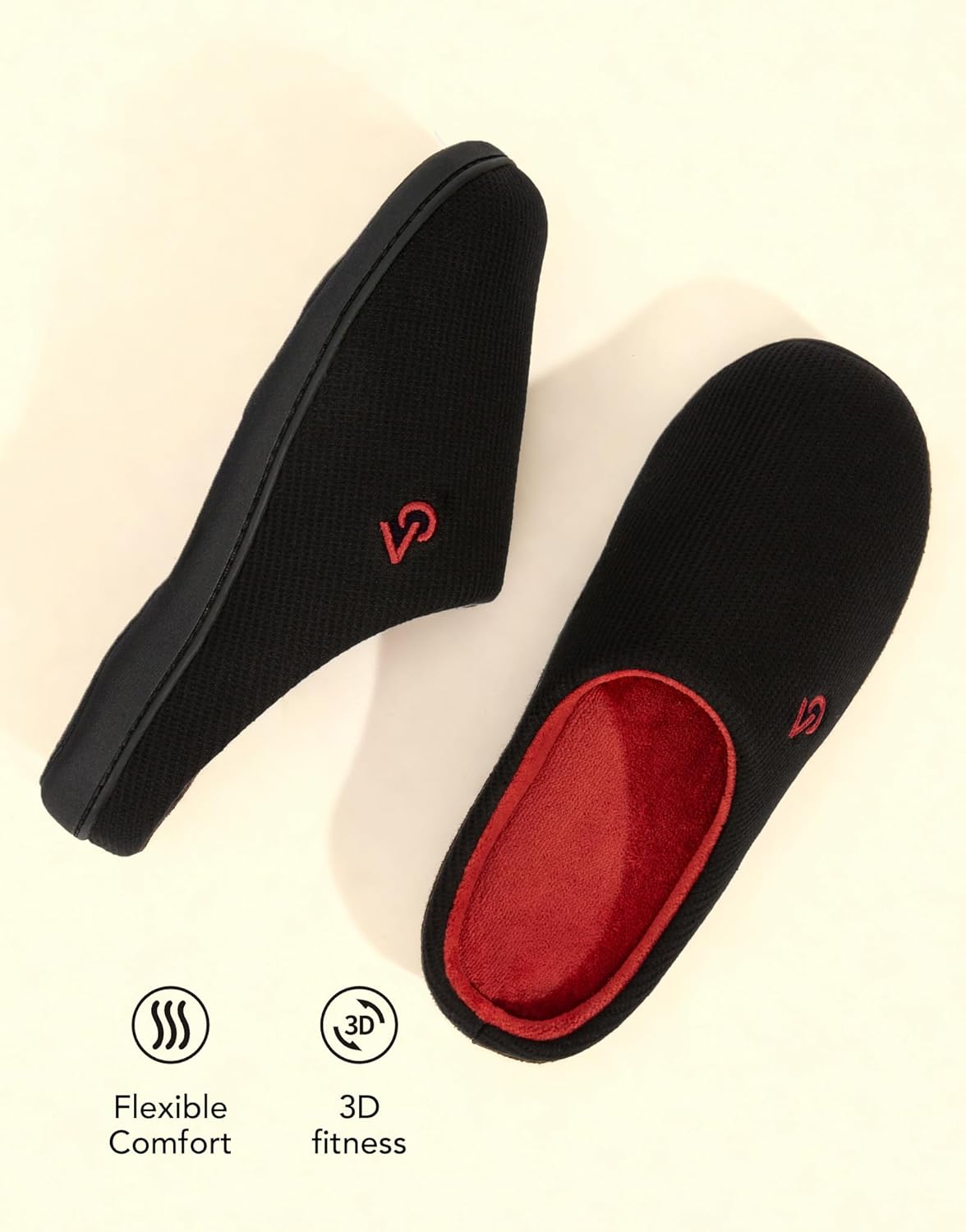 Thumbnail 4 de Memory foam slippers for men