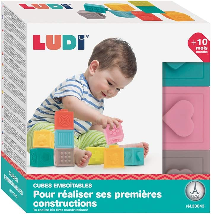 Detalle de Ludi Cubi impilabili 9 pezzi per motricità