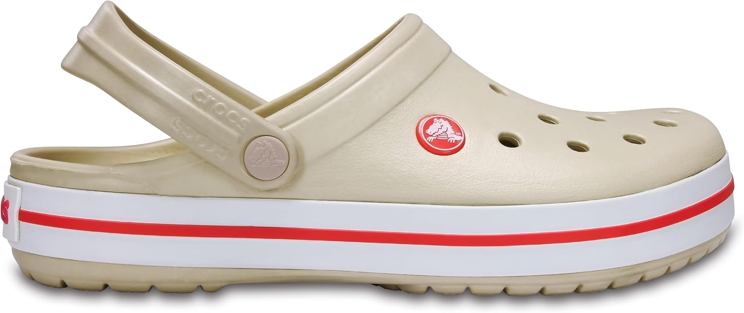 Detalle de Crocs Crocband Clog Unisex – Stucco/Melon, EU 38/39