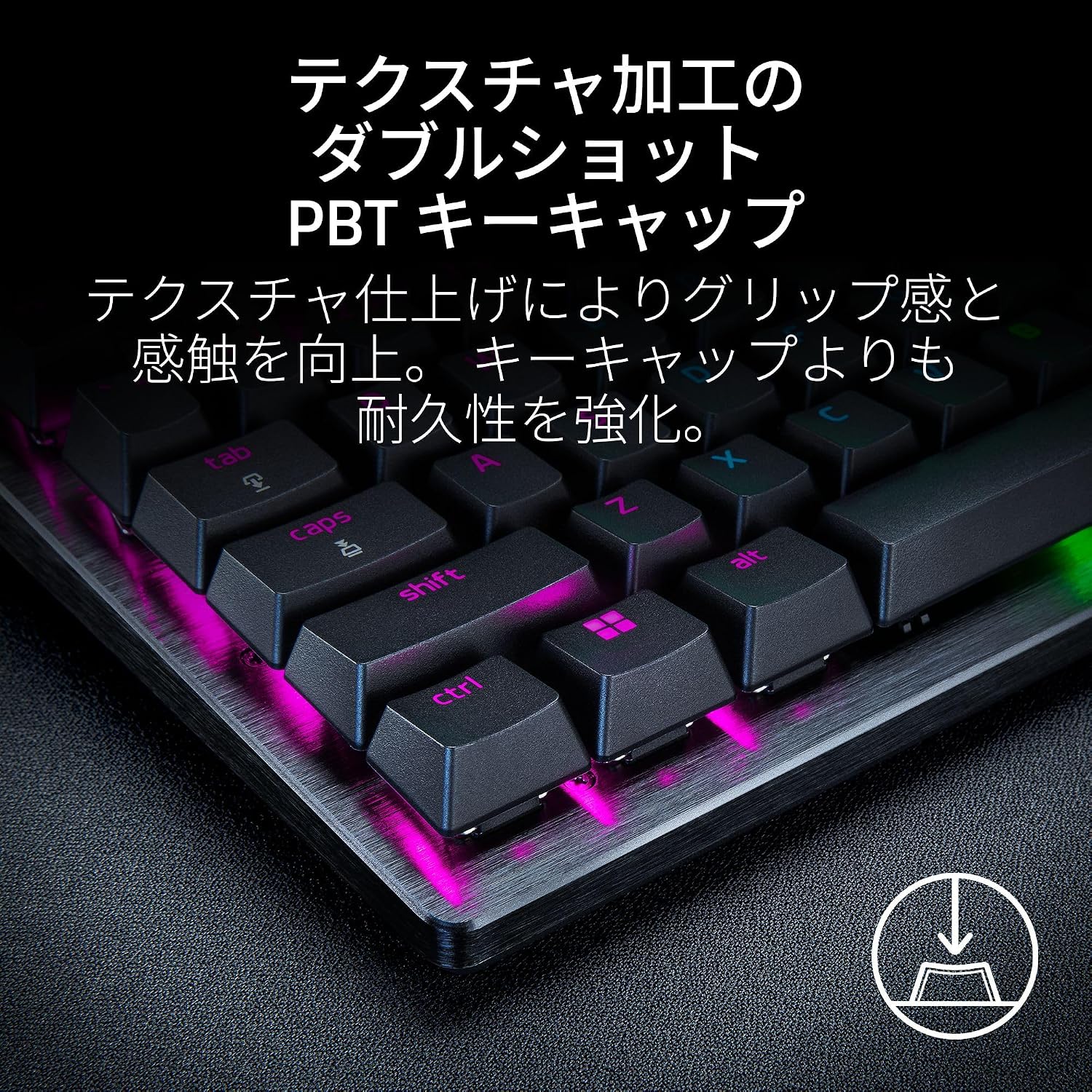 Thumbnail 5 de Razer Huntsman V3 Pro アナログゲーミングキーボード ラピッドトリガー・調整式アクチュエーション・英語配列