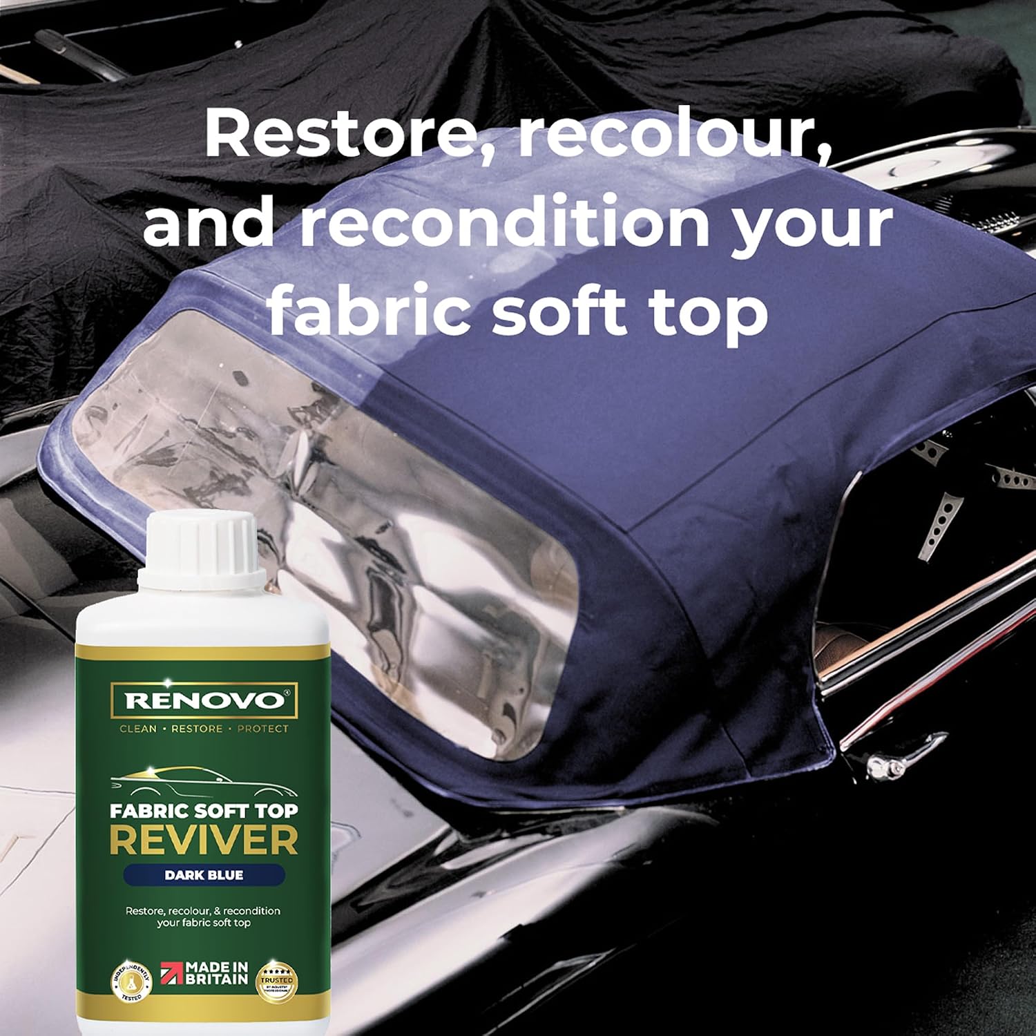 Thumbnail 4 de Renovo 500ml Soft Top Reviver Dark Blue