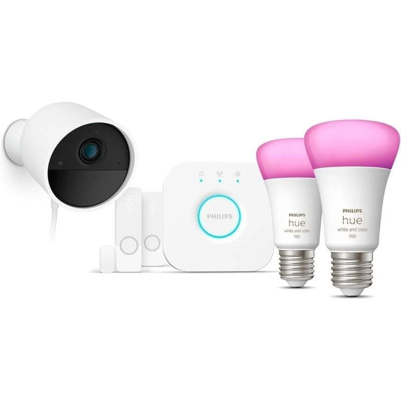Detalle 2 de philips-hue Secure Starter Pack Cámara FullHD