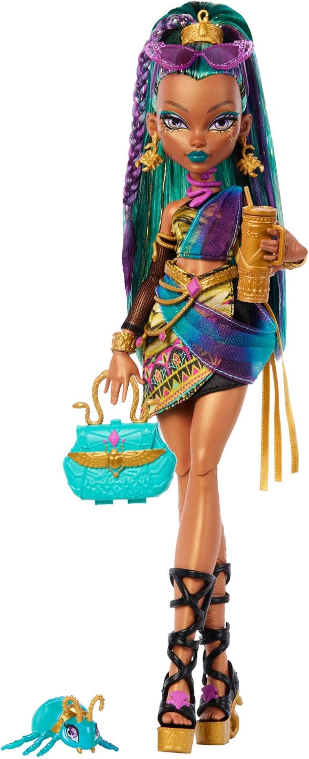 Detalle 2 de Monster High Nefera De Nile bambola 4+ anni